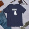 Freedom for Schrodinger's Cat! Funny Cat-Science Design Short-Sleeve Unisex T-Shirt - Image 2