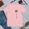 Faith Cross Sunflower Butterflies (black design) Short-Sleeve Unisex T-Shirt - Image 8