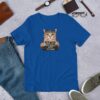 Bad Kitty Mug Shot San Diego Police Dept. Funny Cats Short-Sleeve Unisex T-Shirt - Image 5