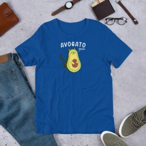 Avagato Cat Spanish Avocado Cat Kitten Seed Short-Sleeve Unisex T-Shirt - Image 5