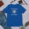 Hail Seitan Go Vegan! Fun Vegetarian Pun Short-Sleeve Unisex T-Shirt - Image 4
