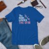 This Girl Loves the Gym Hearts and Barbell Short-Sleeve Unisex T-Shirt - Image 4