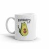 Avagato Cat Spanish Avocado Cat Kitten Seed White Coffee Mug - Image 2