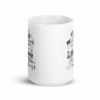 My cat is the reason I wake up every morning White Glossy Mug - Image 6