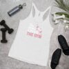 This Girl Loves the Gym Hearts and Barbell clWomen's Racerback Tank - Image 13