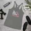 This Girl Loves the Gym Hearts and Barbell clWomen's Racerback Tank - Image 9