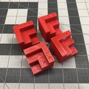 Glowforge Bed Riser Focus Blocks Magnetic