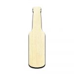 Beer Bottle Soda - Laser Cut Out Unfinished Wood Shape Craft Supply