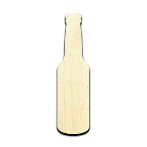 Beer Bottle Soda - Laser Cut Out Unfinished Wood Shape Craft Supply