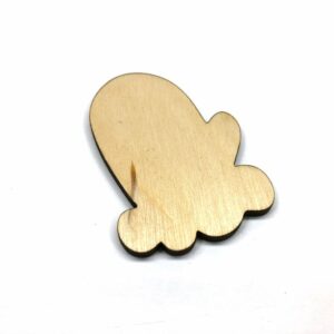 Mitten Winter Christmas - Laser Cut Out Unfinished Wood Shape Craft Supply