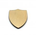 Shield Badge - Laser Cut Out Unfinished Wood Shape Craft Supply