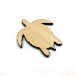 Sea Turtle - Laser Cut Out Unfinished Wood Shape Craft Supply