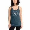 She is Blessed Fearless Loved Worthy Strong clWomen's Racerback Tank - Image 3