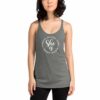 She is Blessed Fearless Loved Worthy Strong clWomen's Racerback Tank - Image 9