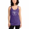 She is Blessed Fearless Loved Worthy Strong clWomen's Racerback Tank - Image 4