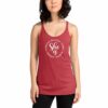 She is Blessed Fearless Loved Worthy Strong clWomen's Racerback Tank - Image 6