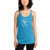She is Blessed Fearless Loved Worthy Strong clWomen's Racerback Tank - Image 12