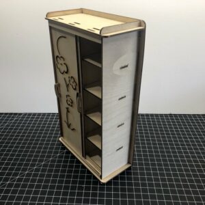 Barbie Doll House Wardrobe Closet - Laser Cut Crafting Kits