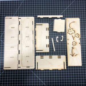 Barbie Doll House Wardrobe Closet - Laser Cut Crafting Kits