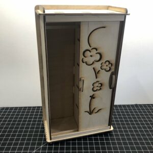 Barbie Doll House Wardrobe Closet - Laser Cut Crafting Kits