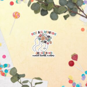 Not All Wounds Are Obvious Bubble-free stickers - Image 2