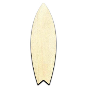 Surf Board - Laser Cut Out Unfinished Wood Shape Craft Supply