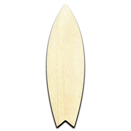 Surf Board - Laser Cut Out Unfinished Wood Shape Craft Supply