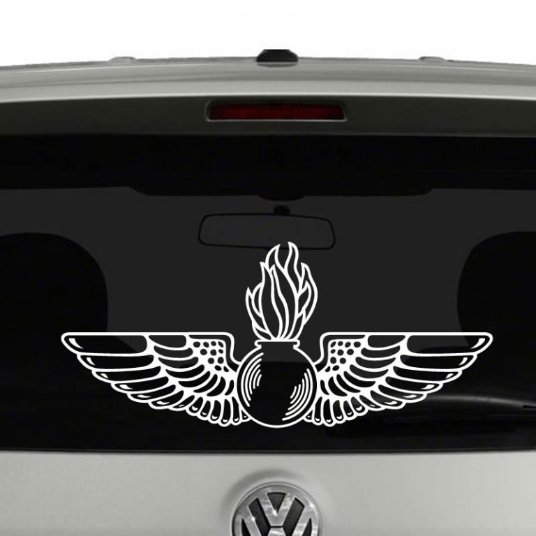 Aviation Ordnance Insignia Navy Vinyl Decal Sticker