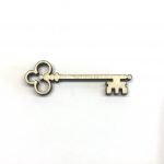 Skeleton Key - Laser Cut Out Unfinished Wood Shape Craft Supply