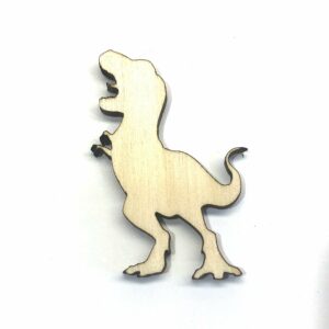 Trex Dinosaur Tyrannosaurus Rex - Laser Cut Out Unfinished Wood Shape