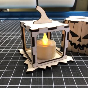 Mini Halloween Pumpkin Laser Cut Crafting Kits