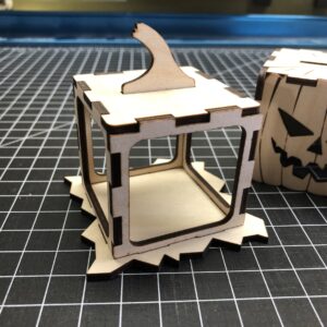 Mini Halloween Pumpkin Laser Cut Crafting Kits