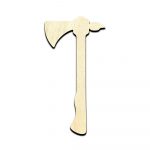 Tomahawk Axe Cut Out Unfinished Wood Shape Craft Supply