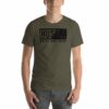 Hustle Grind and Shine Motivational Short-Sleeve Unisex T-Shirt - Image 4