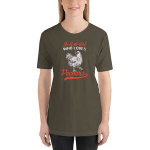 Just A Girl Who Loves Peckers Chicken Lovers Short-Sleeve Unisex T-Shirt - Image 6