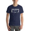 Social Distancing. Keep Three Wiener Lengths of Space Short-Sleeve Unisex T-Shirt - Image 2