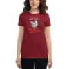 Just A Girl Who Loves Peckers Chicken Lovers Women's short sleeve t-shirt - Image 4
