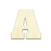 Alphabet Letters Cut Out Unfinished Wood Shape Craft