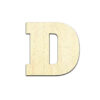Alphabet Letters Laser Cut Out Unfinished Wood Shape Craft - Image 4