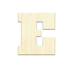Alphabet Letters Laser Cut Out Unfinished Wood Shape Craft - Image 5