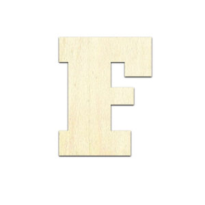 Alphabet Letters Laser Cut Out Unfinished Wood Shape Craft - Image 6