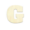 Alphabet Letters Laser Cut Out Unfinished Wood Shape Craft - Image 7