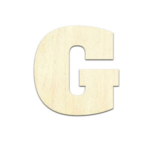 Alphabet Letters Laser Cut Out Unfinished Wood Shape Craft - Image 7