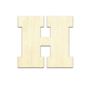 Alphabet Letters Laser Cut Out Unfinished Wood Shape Craft - Image 8