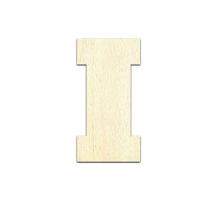 Alphabet Letters Laser Cut Out Unfinished Wood Shape Craft - Image 9