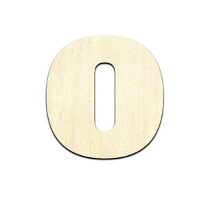 Alphabet Letters Laser Cut Out Unfinished Wood Shape Craft - Image 15