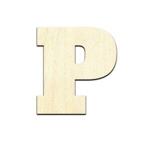 Alphabet Letters Laser Cut Out Unfinished Wood Shape Craft - Image 16