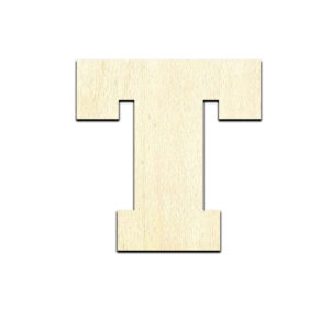 Alphabet Letters Laser Cut Out Unfinished Wood Shape Craft - Image 20