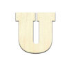 Alphabet Letters Laser Cut Out Unfinished Wood Shape Craft - Image 21