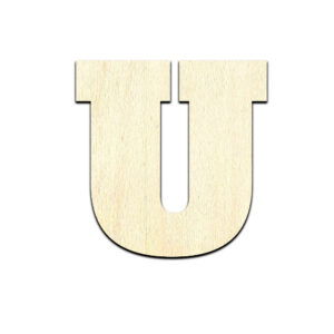 Alphabet Letters Laser Cut Out Unfinished Wood Shape Craft - Image 21